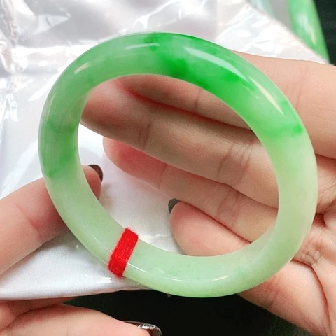 未镶嵌手镯翡翠正圈2420