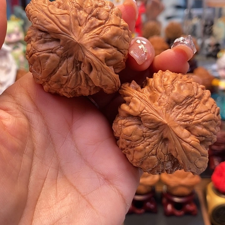 吊坠文玩核桃52全频龙鼎