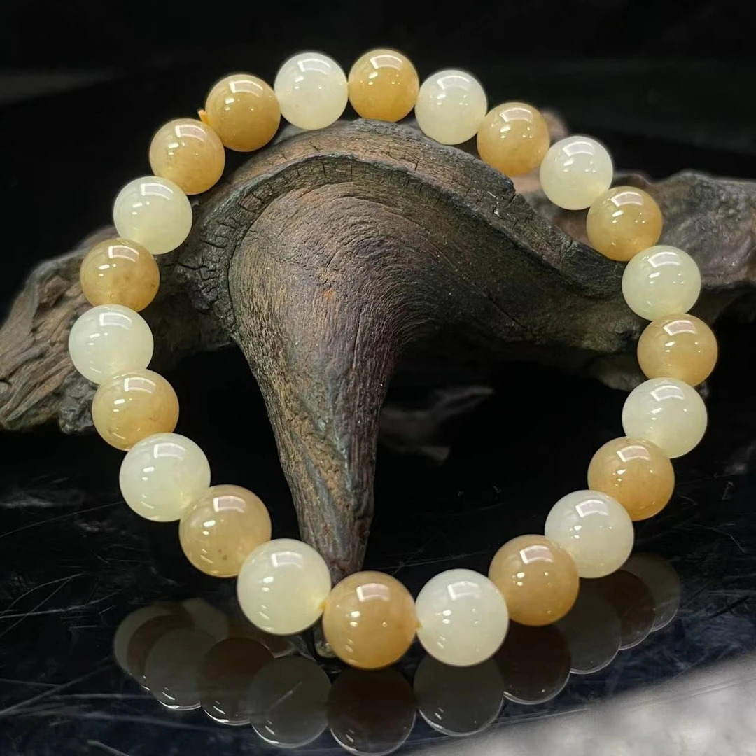 A110 和田玉手串 YJ423005