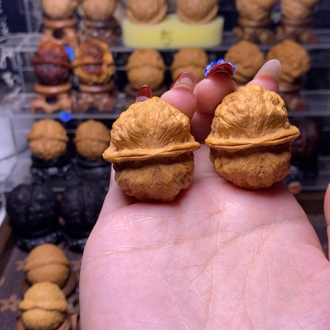 文玩核桃把件Z45龙麟舍利36尺