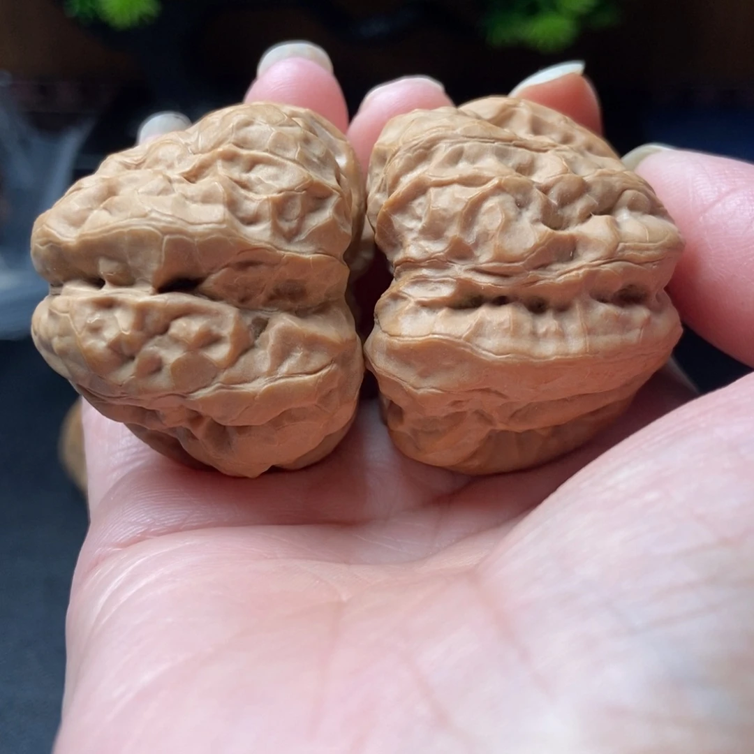 文玩核桃把件蛤蟆头41