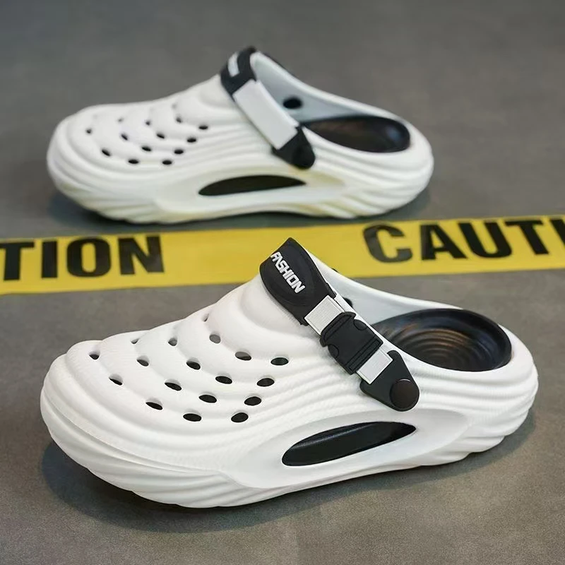 877夏季新款男士洞洞鞋