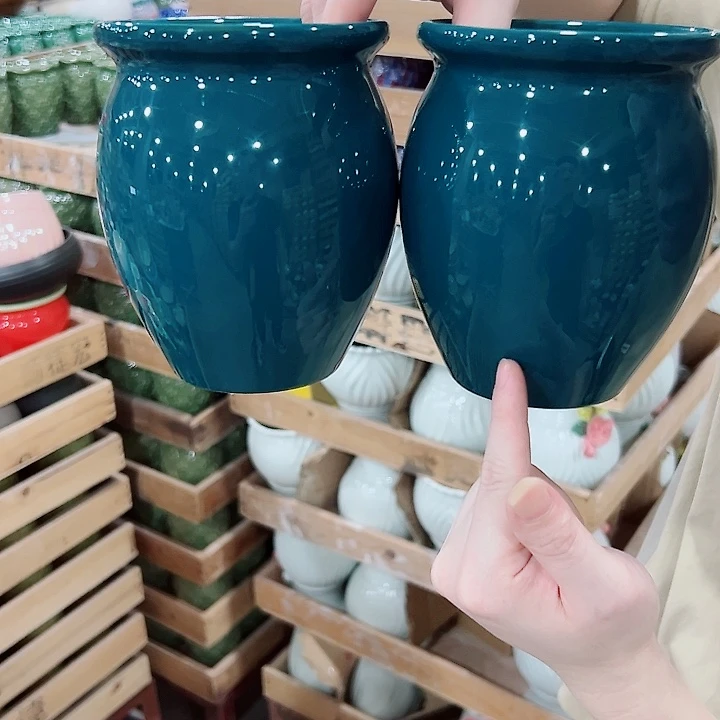 有孔，满10元发货多肉陶瓷花盆