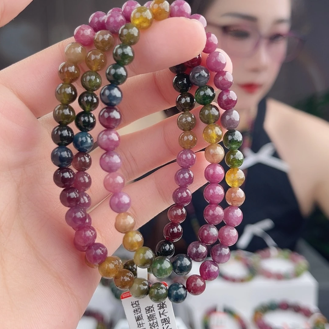 碧玺 6mm未镶嵌碧玺