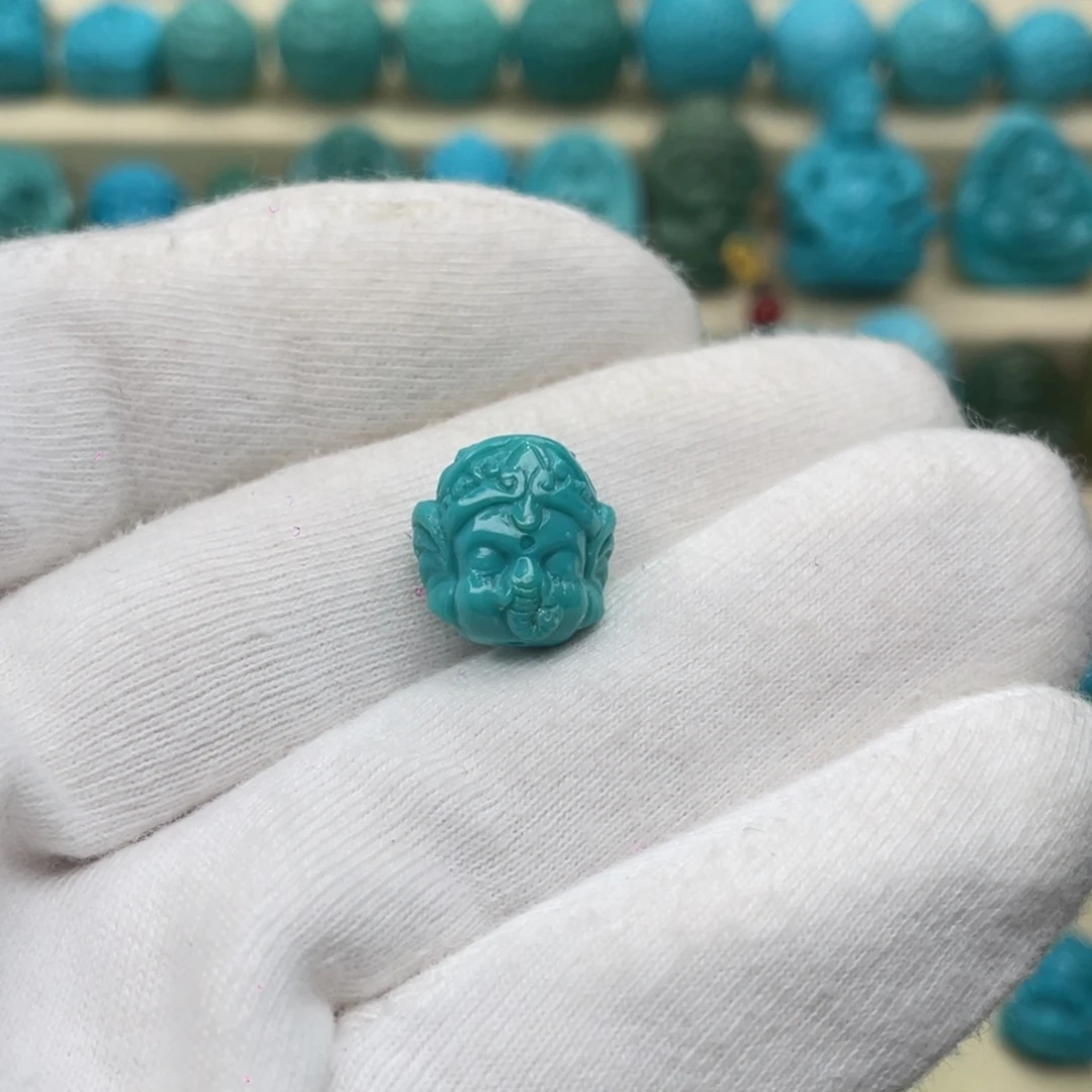 绿松石未镶嵌颈饰卡12.8-8