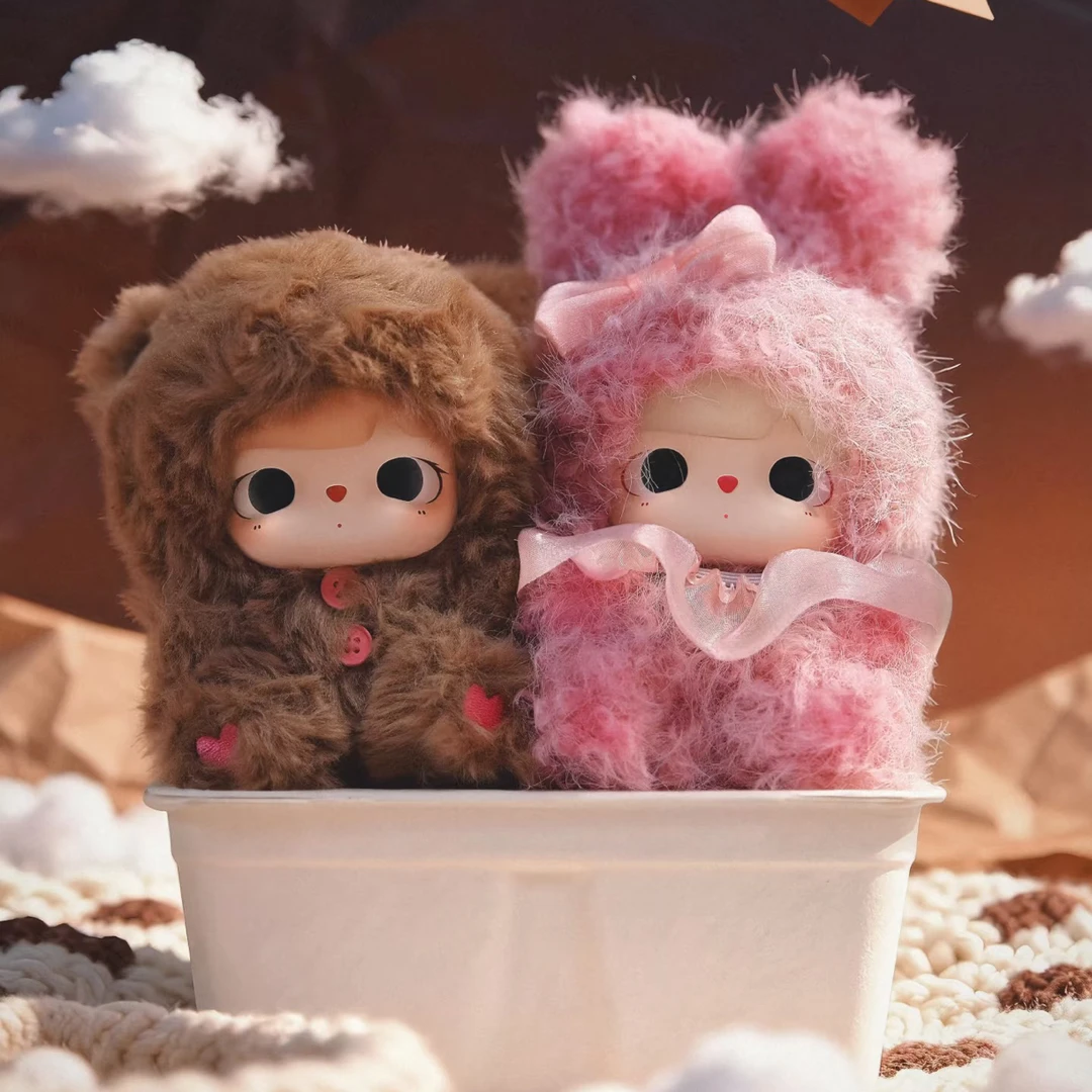 【kixin-代拆】兔兔熊心动N次方系列毛绒盲盒