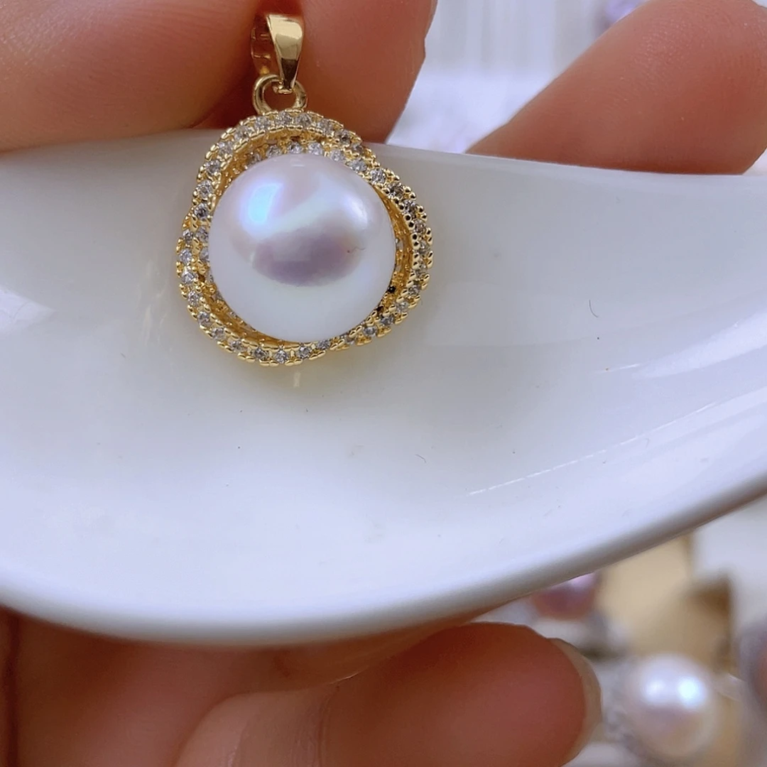 吊坠(赠链)淡水珍珠未镶嵌