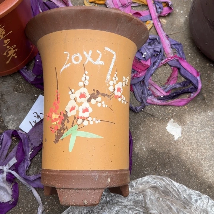 紫砂花盆特价清仓