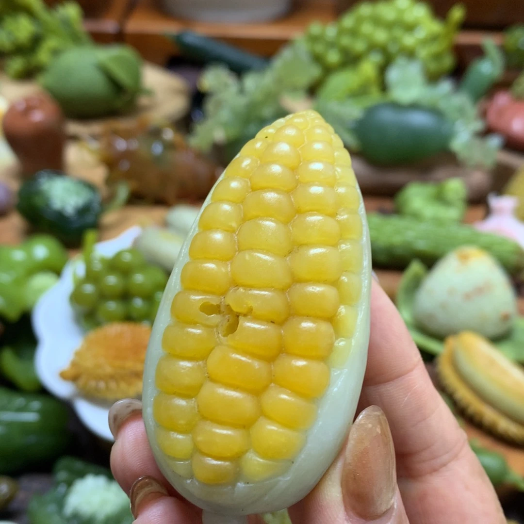 未镶嵌蛇纹石玉手把