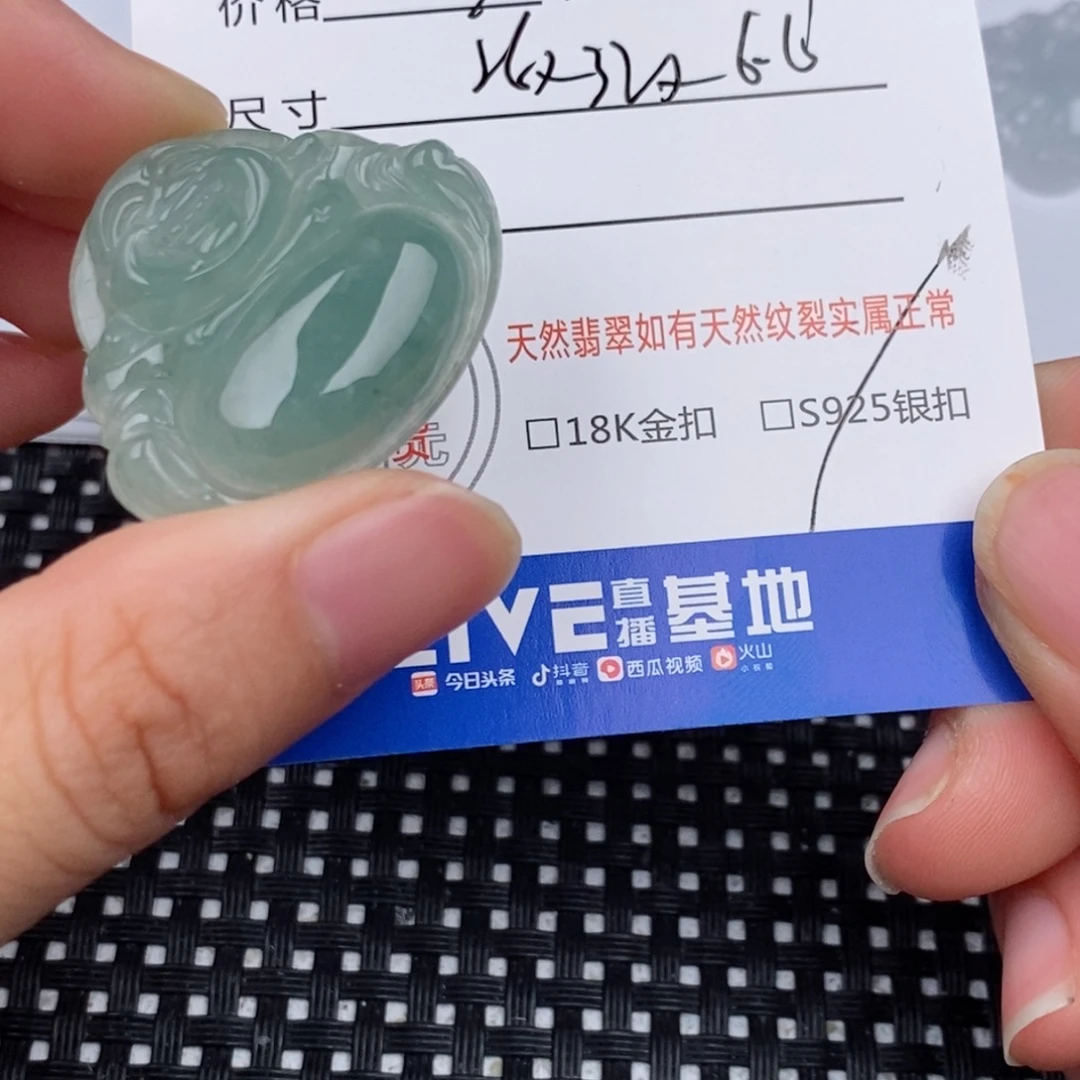 翡翠银S925镶嵌颈饰