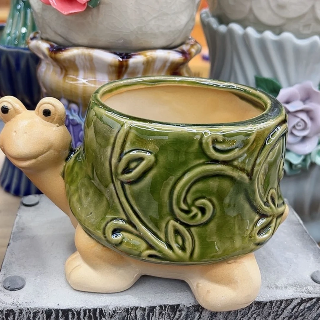 【闪购商品】陶瓷花盆