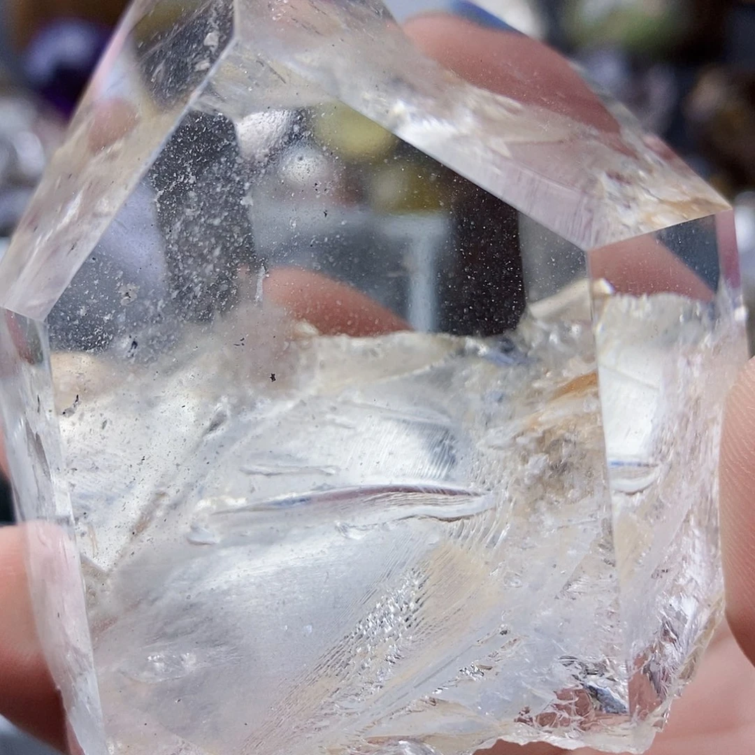 水晶天然水晶透亮光泽未镶嵌傅*