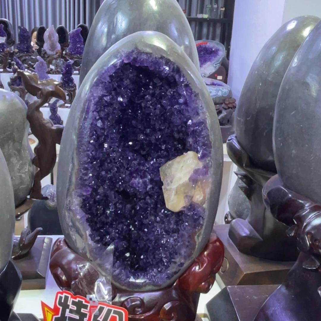 未镶嵌大型摆件（非配饰）紫晶