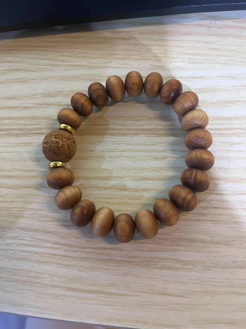 崖柏精品文玩单圈手串5