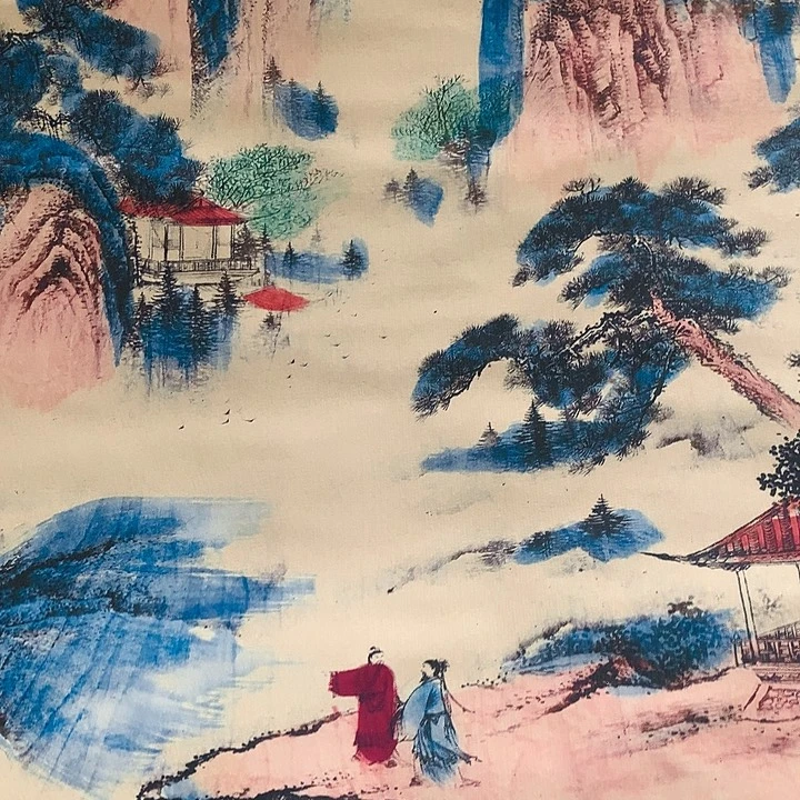 竖款装饰画装饰画