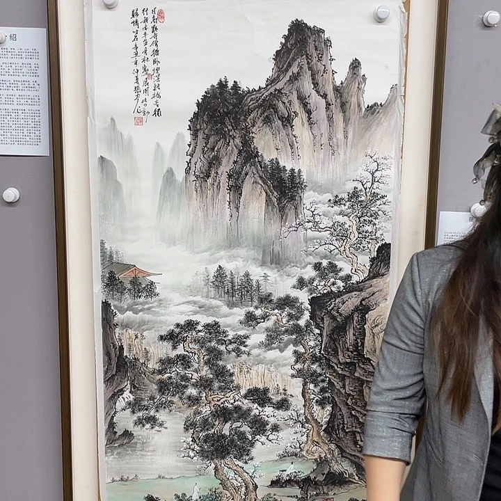 国画纯手绘国画山水画闪购链接