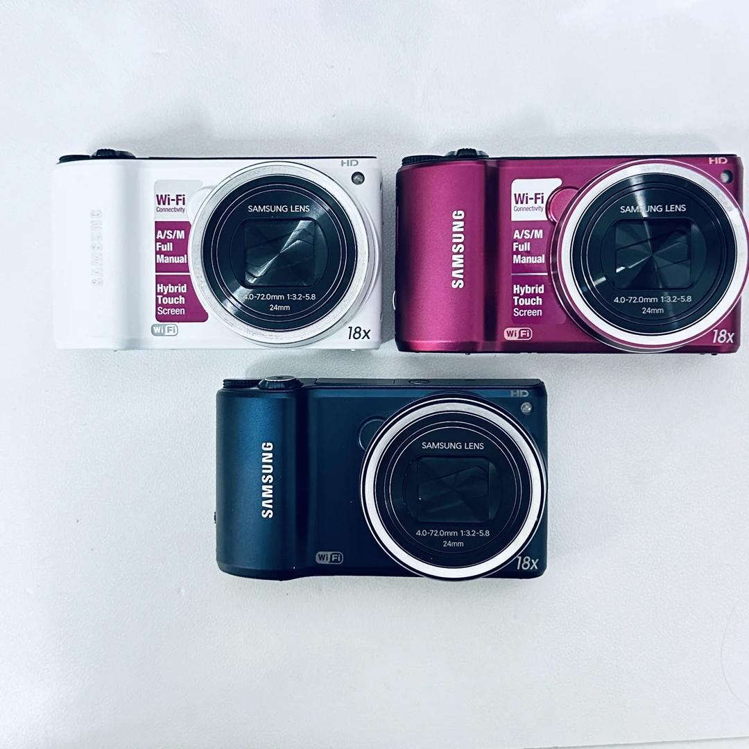 9新 Samsung/三星 wb200f福利款1400w像素18倍光变带美颜滤镜多