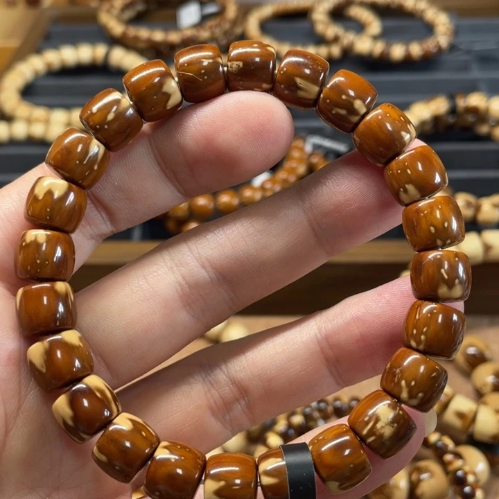 手串紫金鼠实心紫金鼠手串10.4火焰纹
