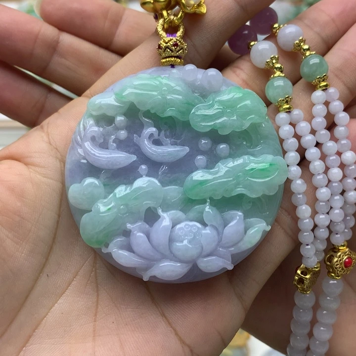 颈饰未镶嵌翡翠翡翠