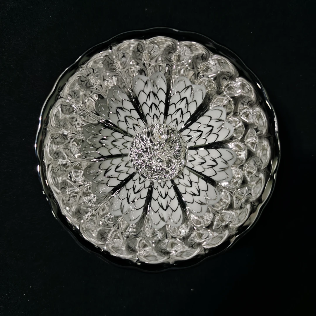 冰清玉洁龙 花口器型 主人杯