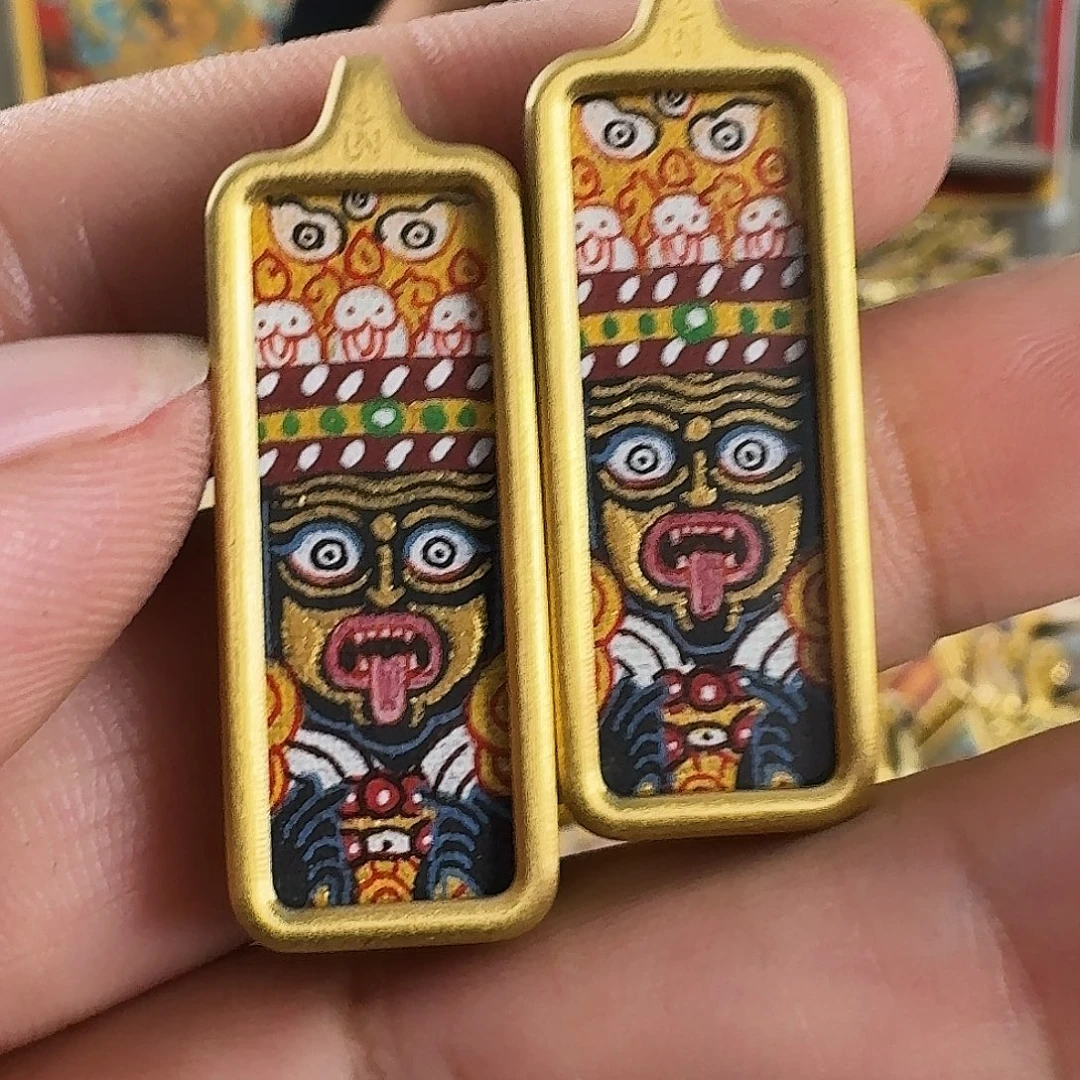 吊坠手绘唐卡扎基拉姆
