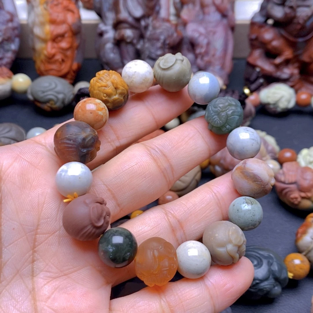 未镶嵌手串玛瑙/玉髓雨**桐