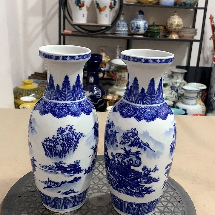 摆件博古架陶瓷摆件