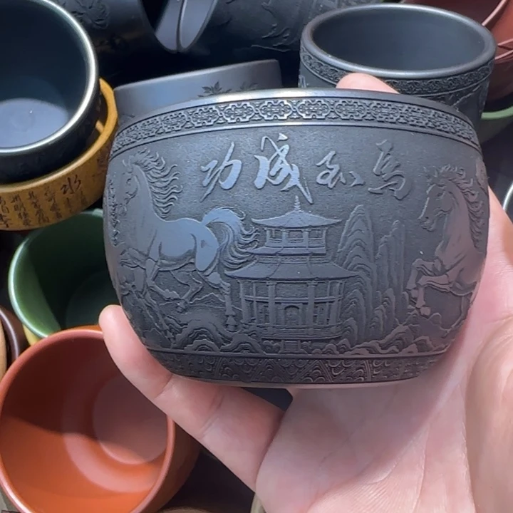 茶杯紫砂全手工制作工艺