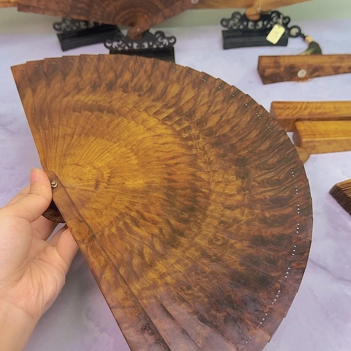 金丝楠金丝楠木扇子21 734