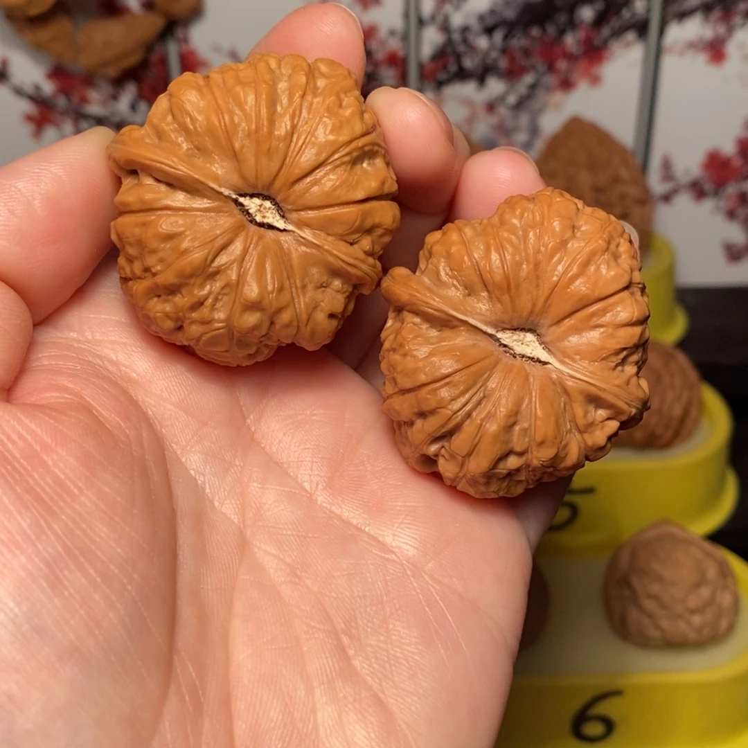 文玩核桃把件40尺南瓜墩核桃