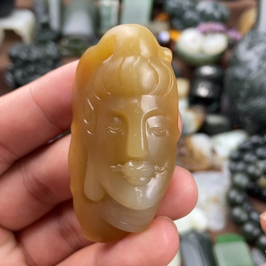 和田玉挂件未镶嵌