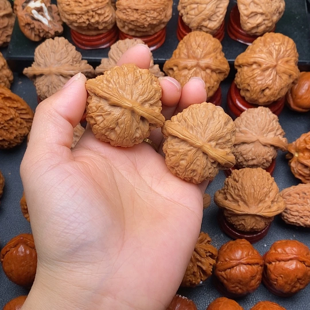 文玩核桃把件42宫灯