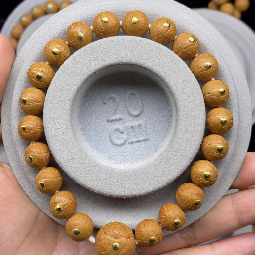 凤眼菩提手串11+新籽铜