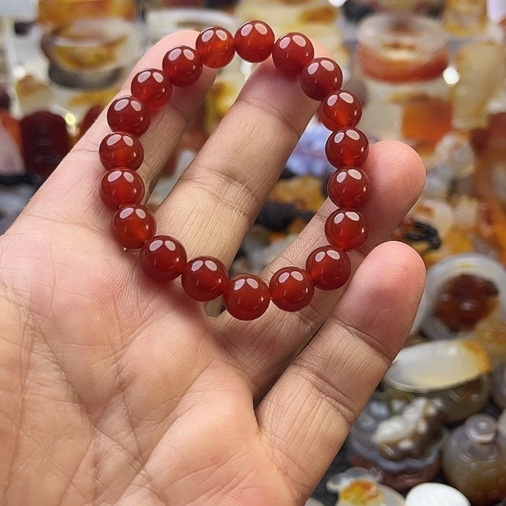 玛瑙/玉髓未镶嵌手链