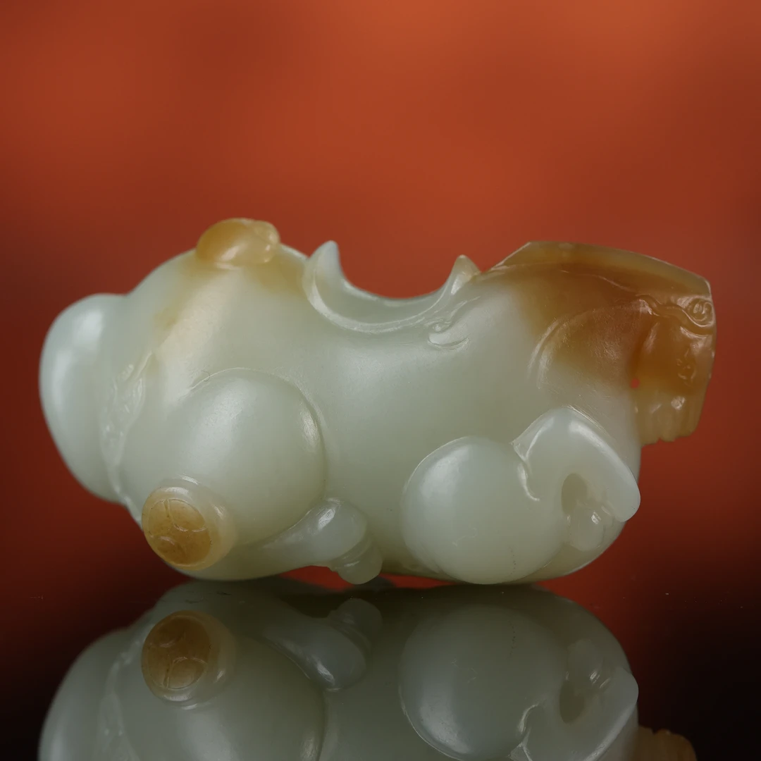 rl和田玉糖白玉唐马挂坠smc2512081303