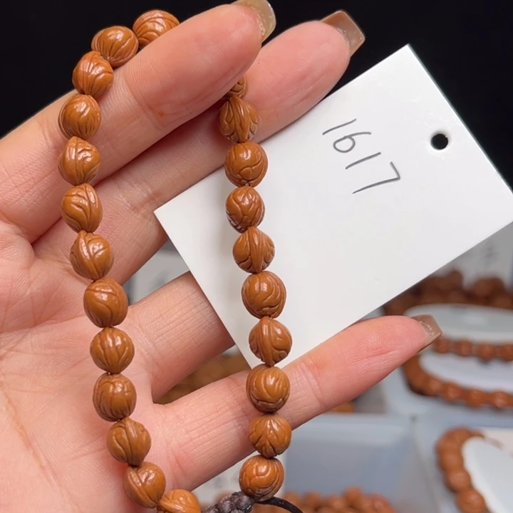 饮***断吊坠桃核小龙纹7左右26颗