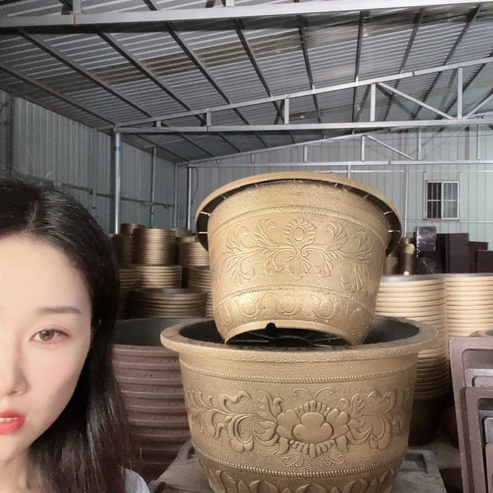 圆形60花盆８个有孔