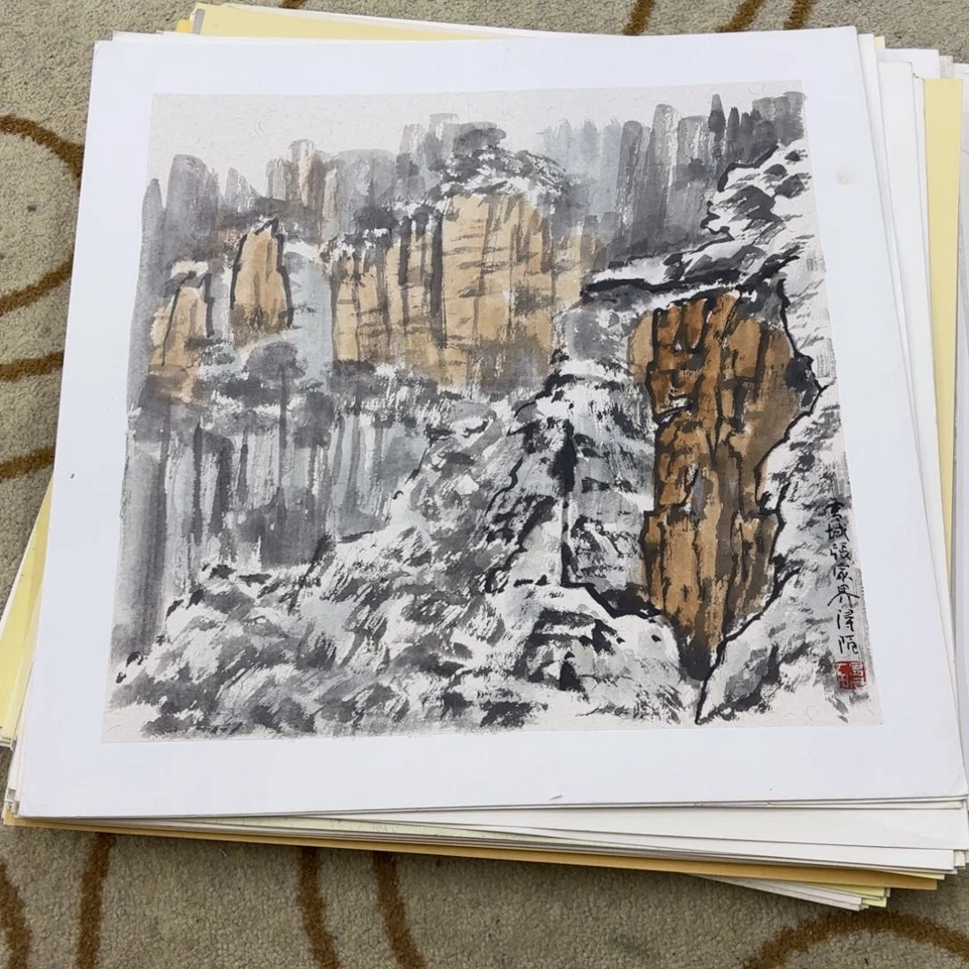 国画国画老师作品刘