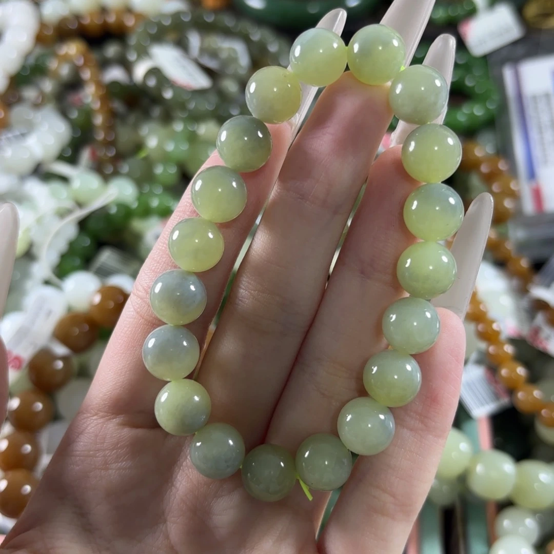 和田玉未镶嵌手链78