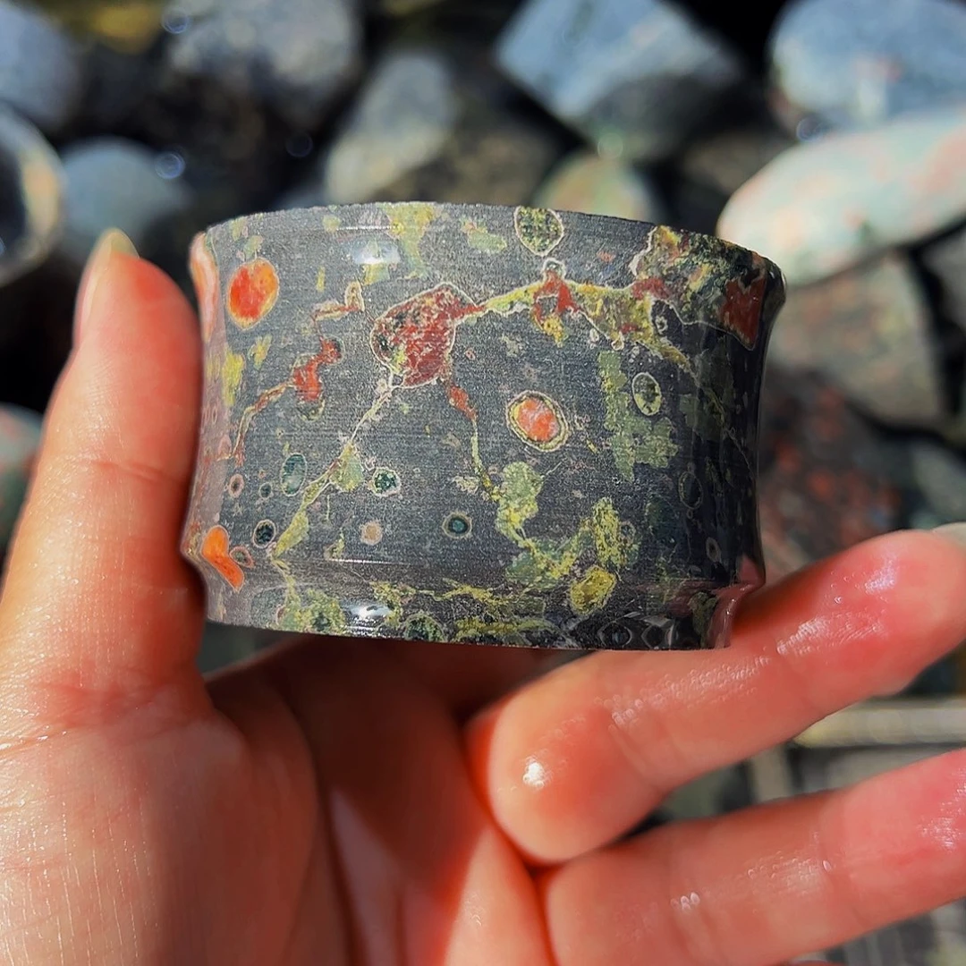 梅花玉鱼缸石茶周边不退不换