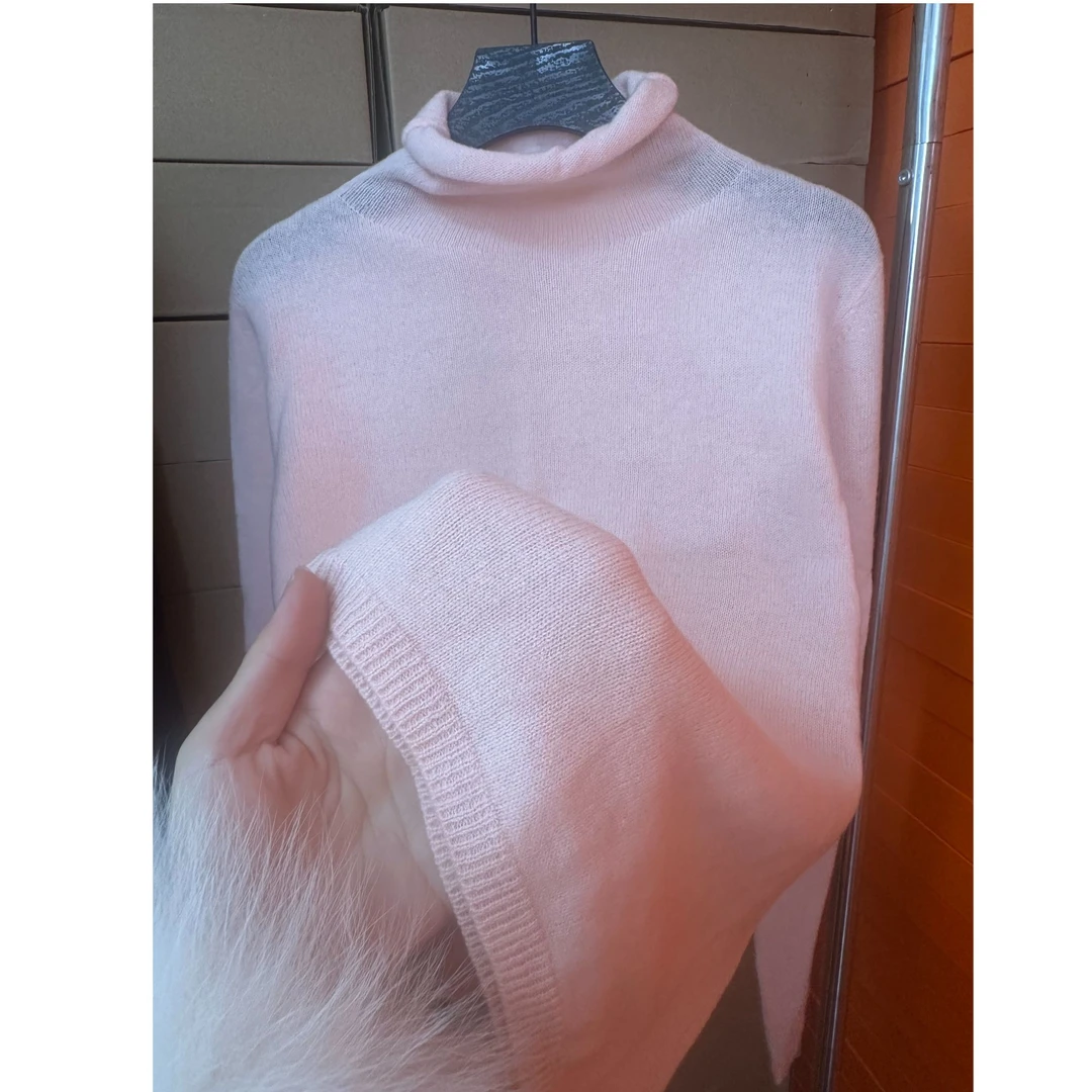 孤品 羊毛衫秋冬新款法式款修身长袖