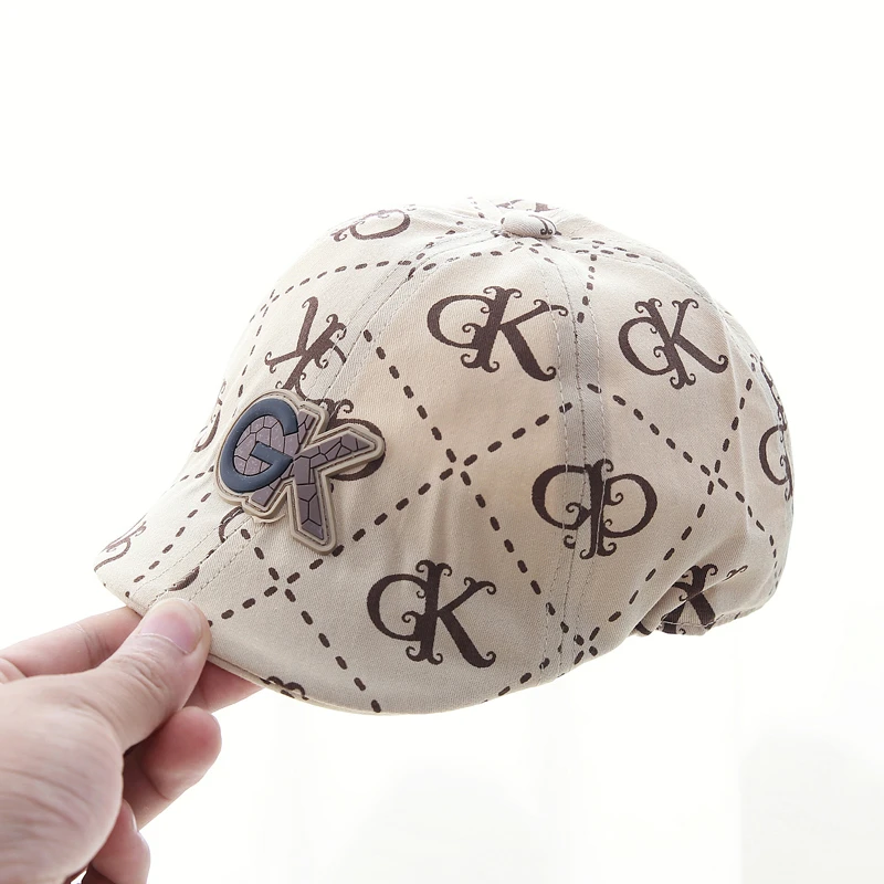 儿童帽子秋冬款宝宝贝雷帽2025新款男孩男童前进帽遮阳洋气春秋季