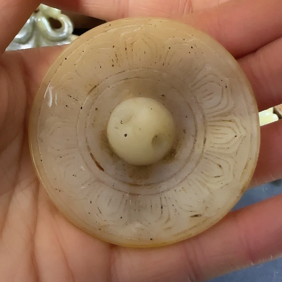 和田玉挂件未镶嵌秋*