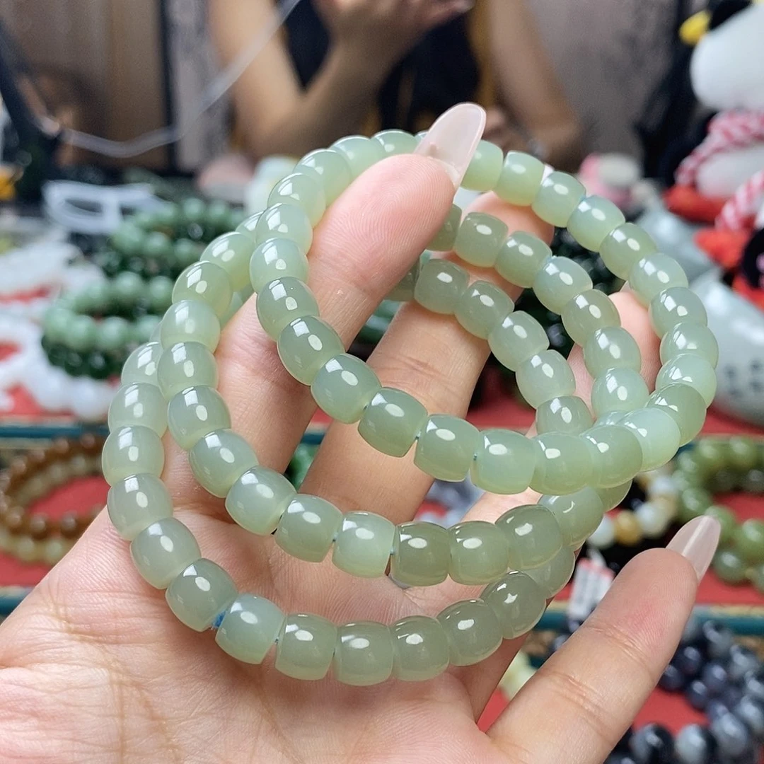 手串未镶嵌和田玉拍一发一，多样性发货