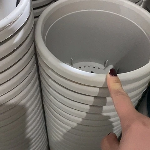 树脂四季3号灰白无托10个微瑕