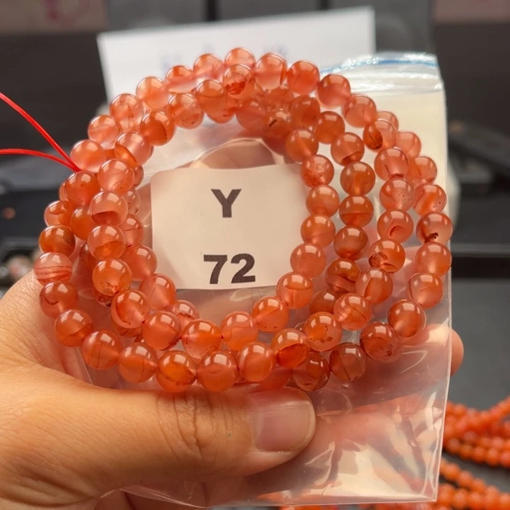 未镶嵌多样性发货默认微瑕8m m南红玛瑙