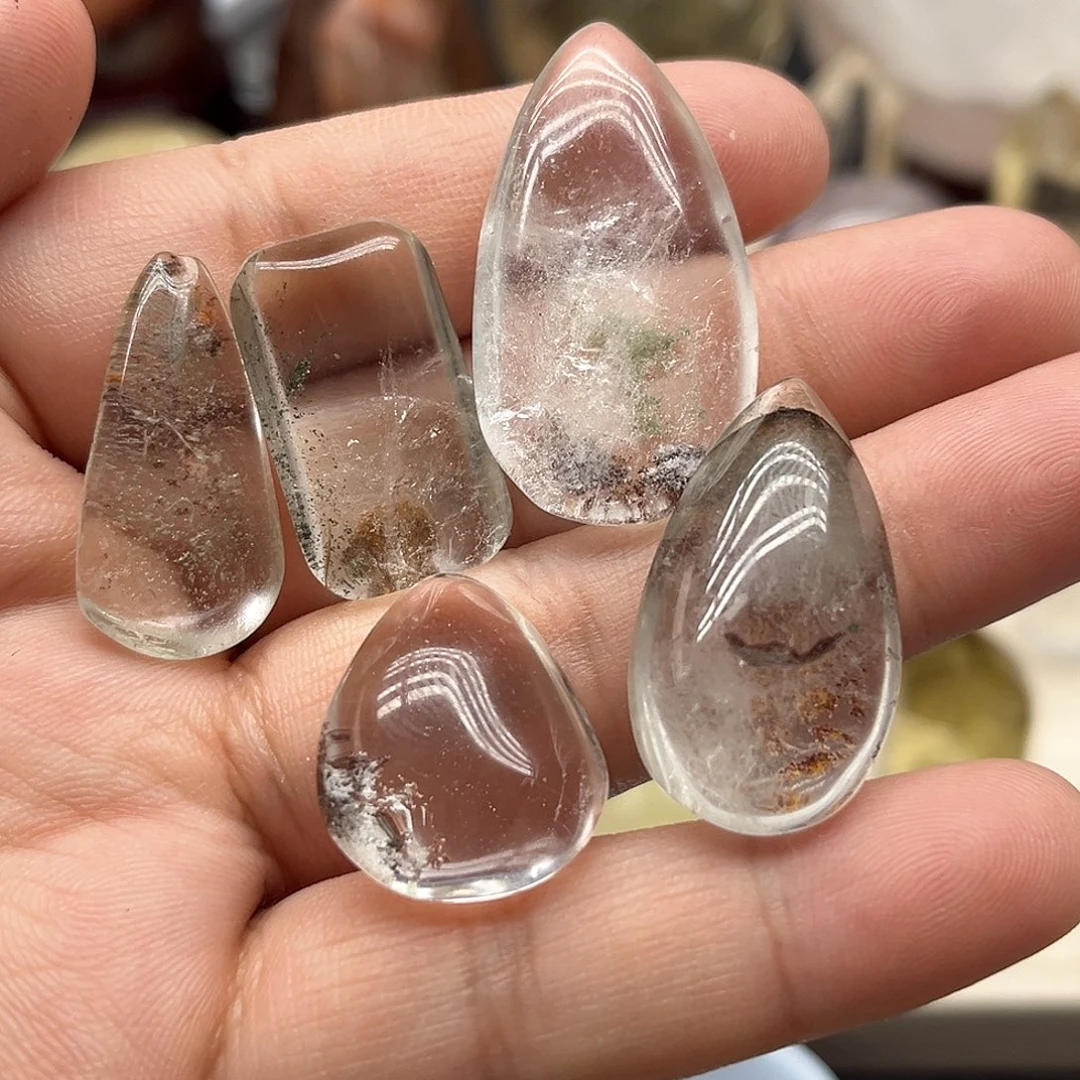 未镶嵌水晶珠宝半成品27 幽灵无事牌➕水滴