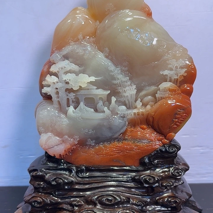 万***6寿山石寿山石摆件精品