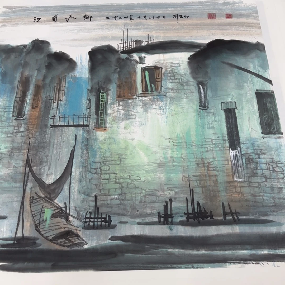 国画花鸟的翅膀和翅膀是