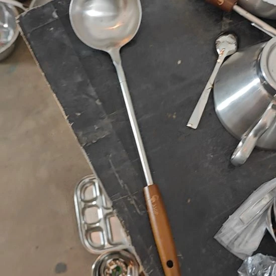 瑕疵品，，，火锅勺，，木